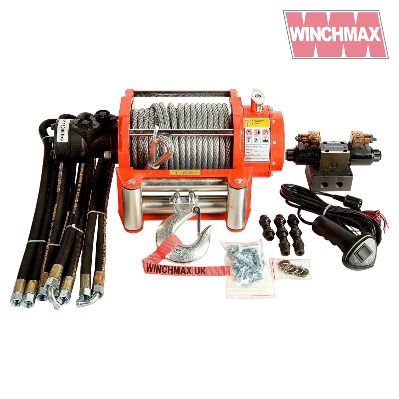 Winchmax Hydraulic Winch 15.000lb