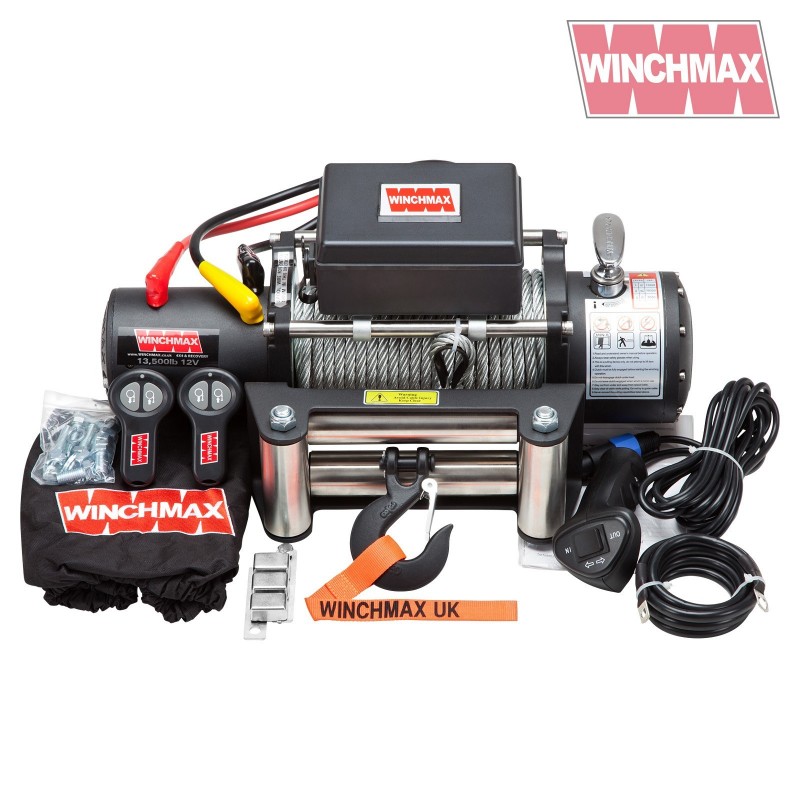 Winchmax Military 13000lb Cuerda de Acero