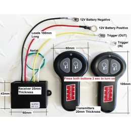 Wireless remote control kit