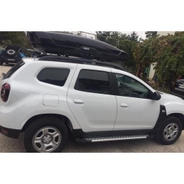 Πλαϊνές ποδιές αλουμινίου για Dacia Duster