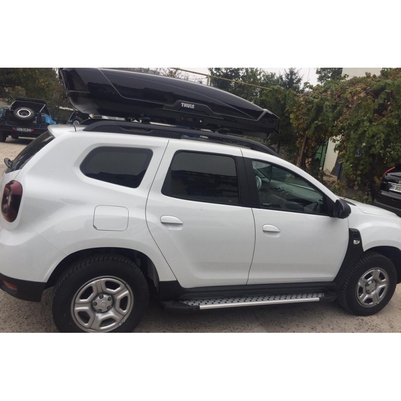 Praguri laterale aluminiu Dacia Duster