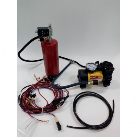 Pneumatic kit for rear differential or rear coupling