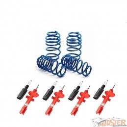 Koni - H&R suspension lift kit, complete set +3  ( Dacia Duster )